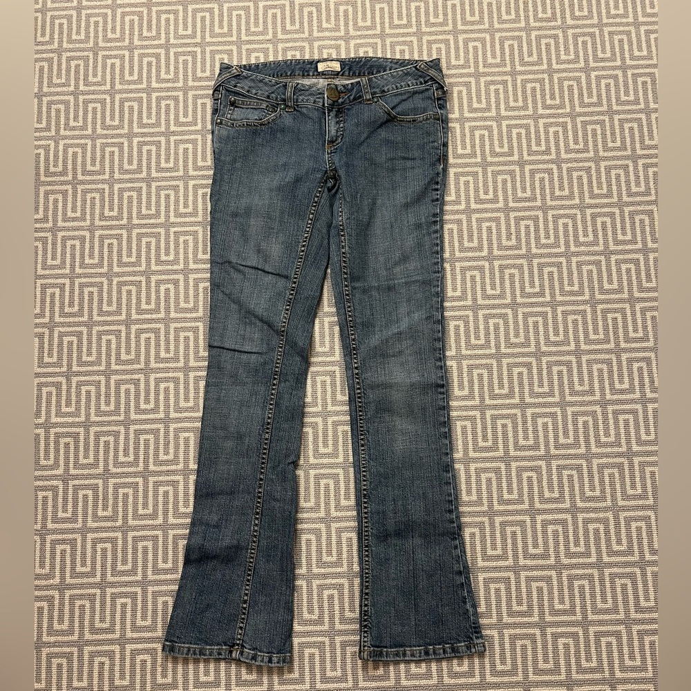 Free People Low Rise Flare Jeans